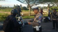Satlantas Lombok Barat Gelar Operasi Patuh, Fokus Disiplin Pengendara Roda Dua