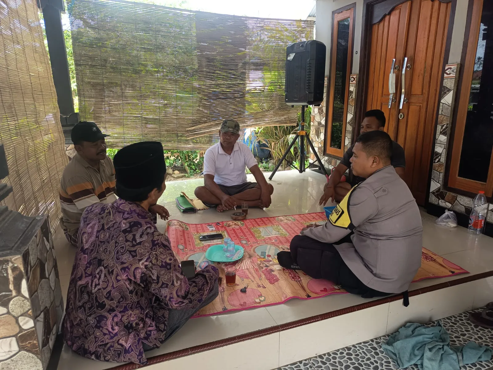 DDS Bhabinkamtibmas di Sekotong Bangkitkan Semangat Swasembada Desa