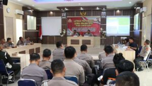 Ciptakan Kamseltibcar Lantas, Polres Lobar Rampungkan Lat Pra Ops Zebra